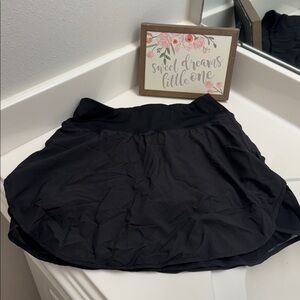 Black Athletic Skirt